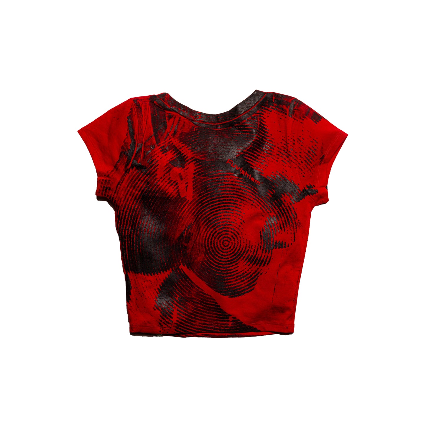 1/1 Malcom X with AirPods Crop Top T-Shirt